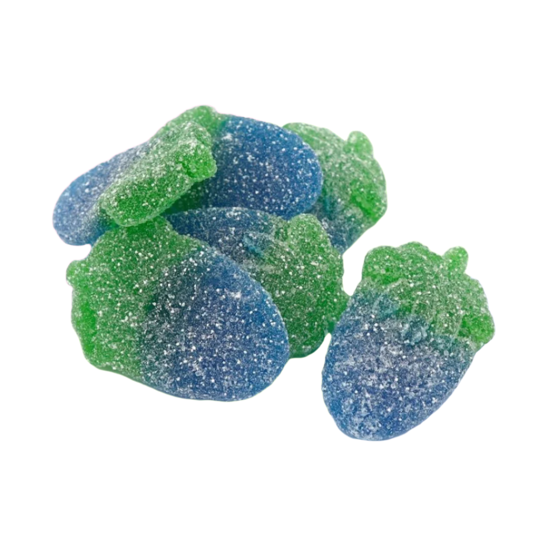 Vegan Fizzy Blue Raspberries