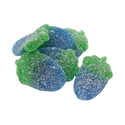 Vegan Fizzy Blue Raspberries