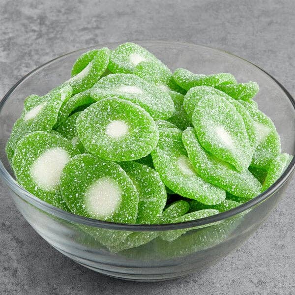 Sour Gummy Kiwi Slices