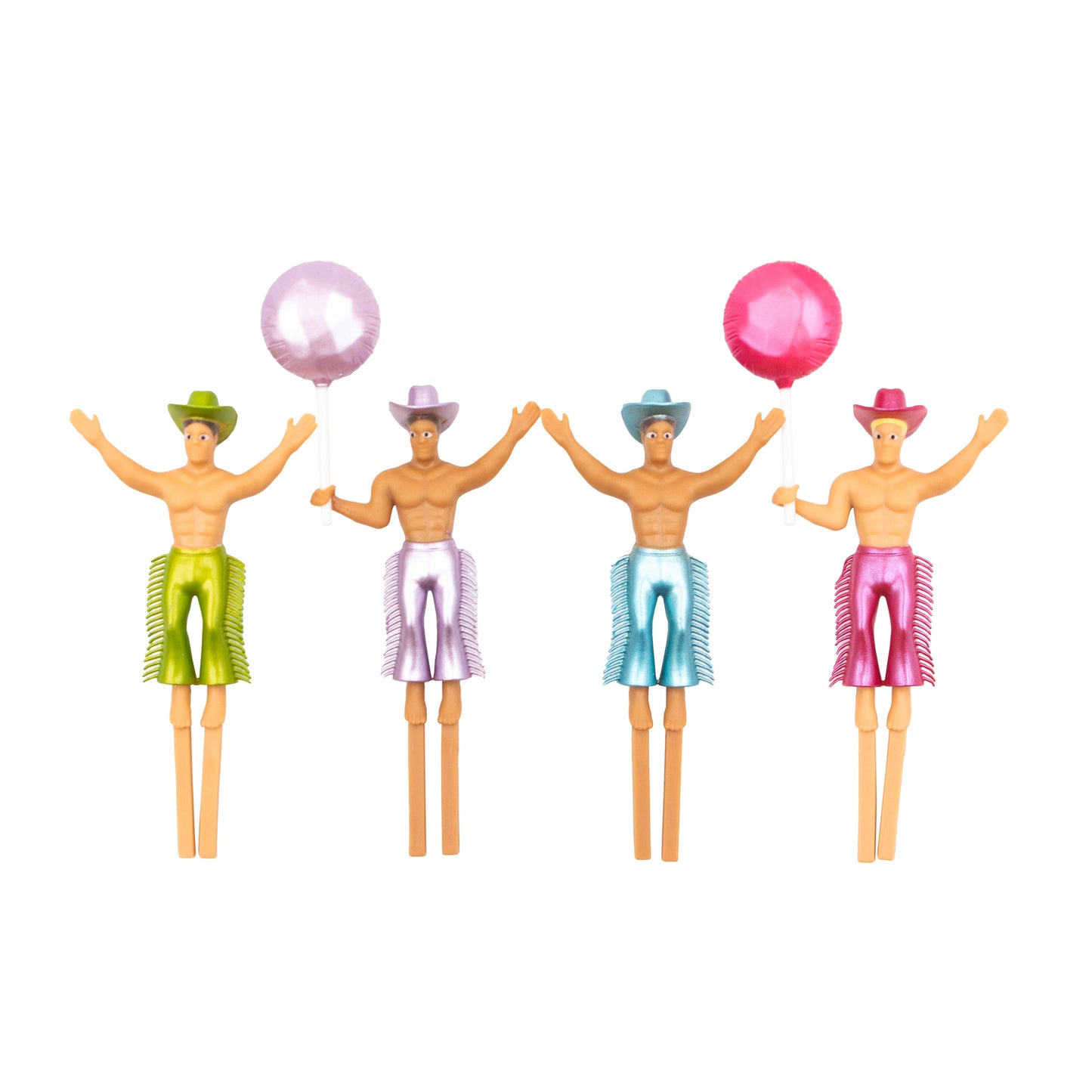 Hunky Cake Topper (4-Pack)