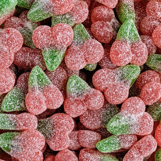 Vegan Fizzy Cherries