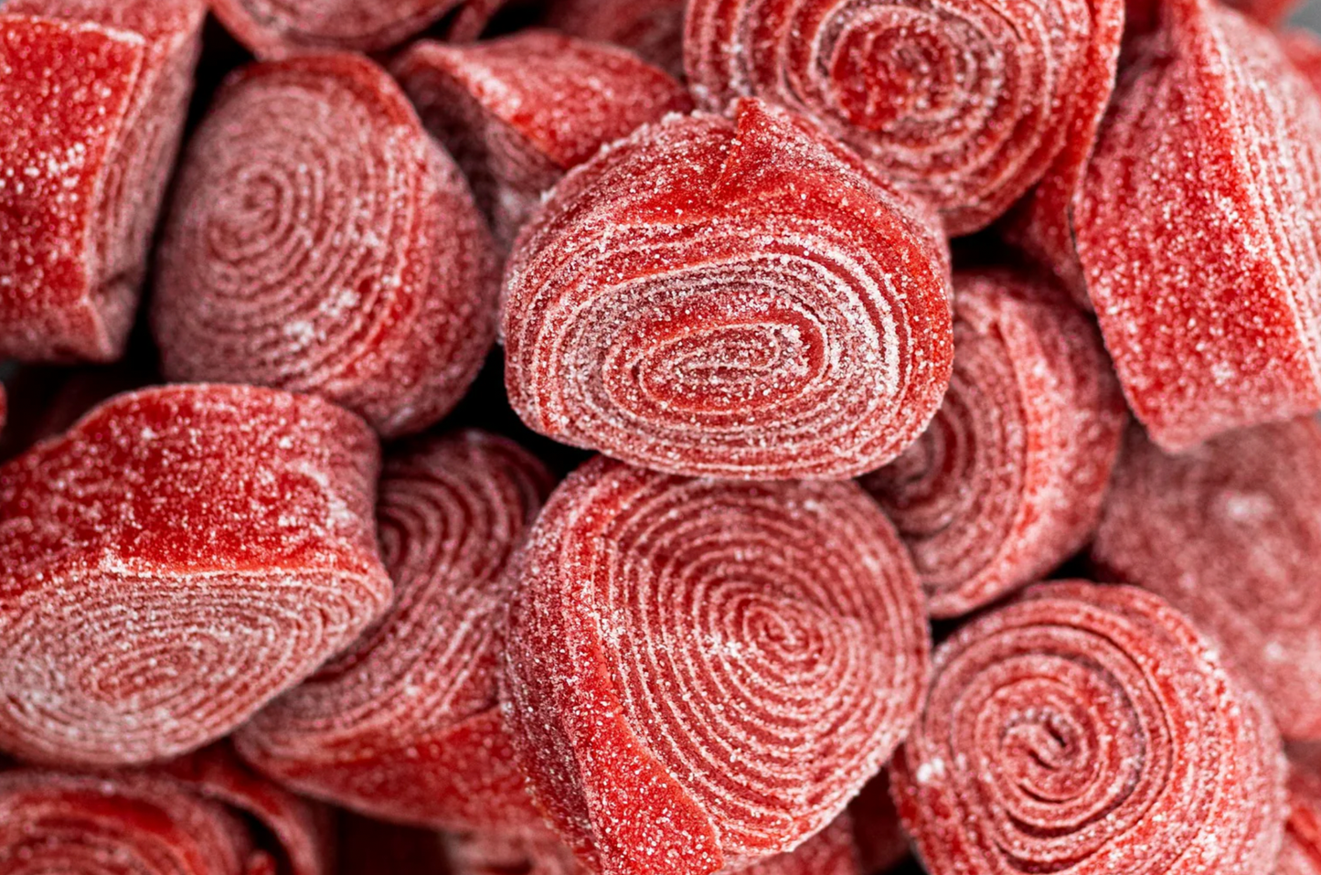Swedish Strawberry Gummy Rolls