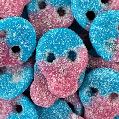 Sour Fizzy Bubblegum Skulls