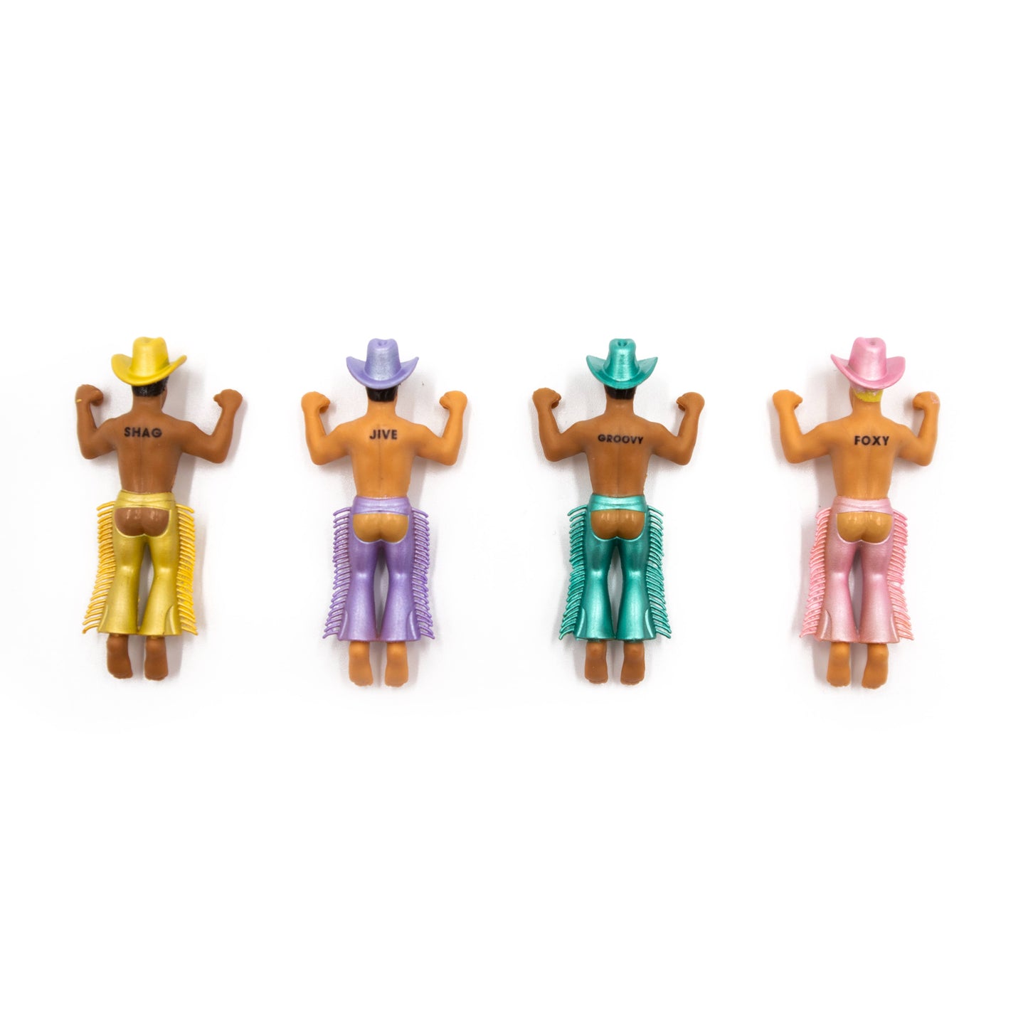 Disco Cowboy Drink Charms/Markers (4-Pack)