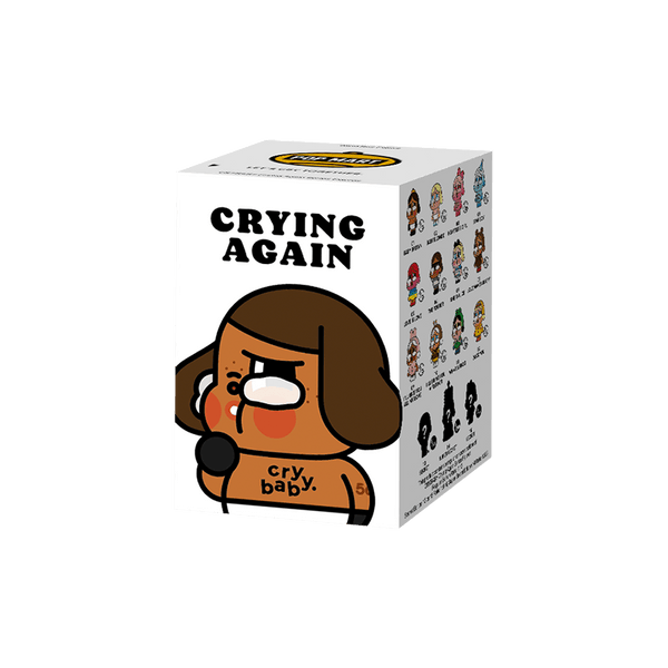 CRYING AGAIN ブラインドボックス POP MART CRYBABY Crying Again Vinyl Face Plush Pendant Blind