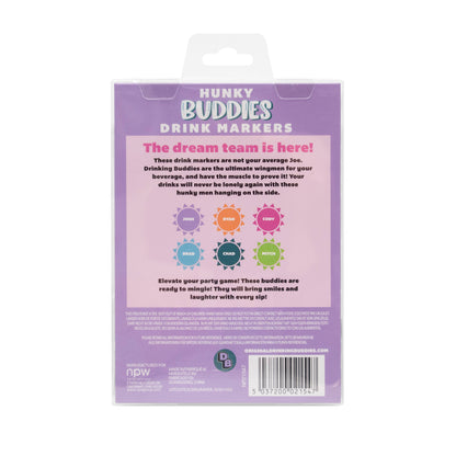 Drinking Buddies Drink Charms/Markers (6-Pack)