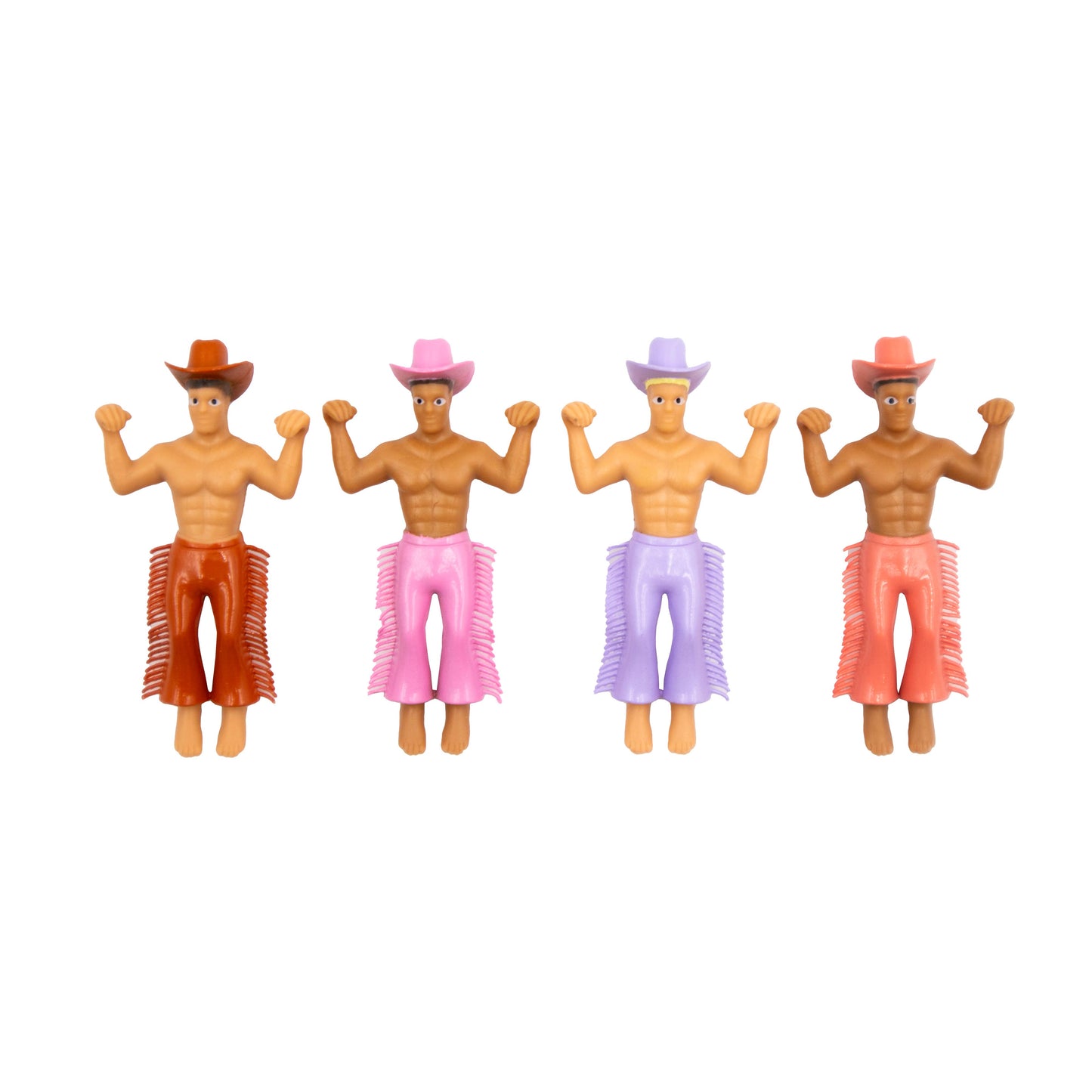Western Drink Chaps Drink Charms/Markers (4-Pack)