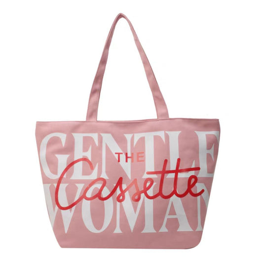 The Gentle Woman Letter Printed Tote