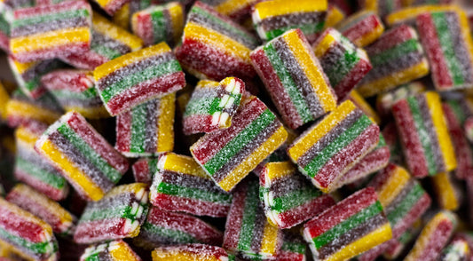 Sour Rainbow Bricks Swedish Candy