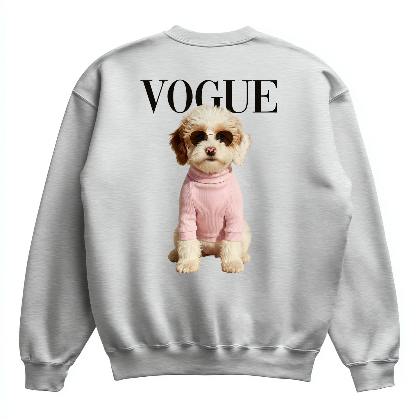 The Iconic Custom Pet Crewneck — Vogue Edition