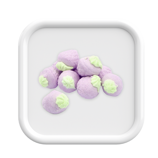 Jelly Filled Blackberry Marshmallows