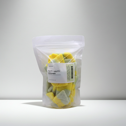 BUBS Sour Tutti Frutti Gummy Candy Rhombs