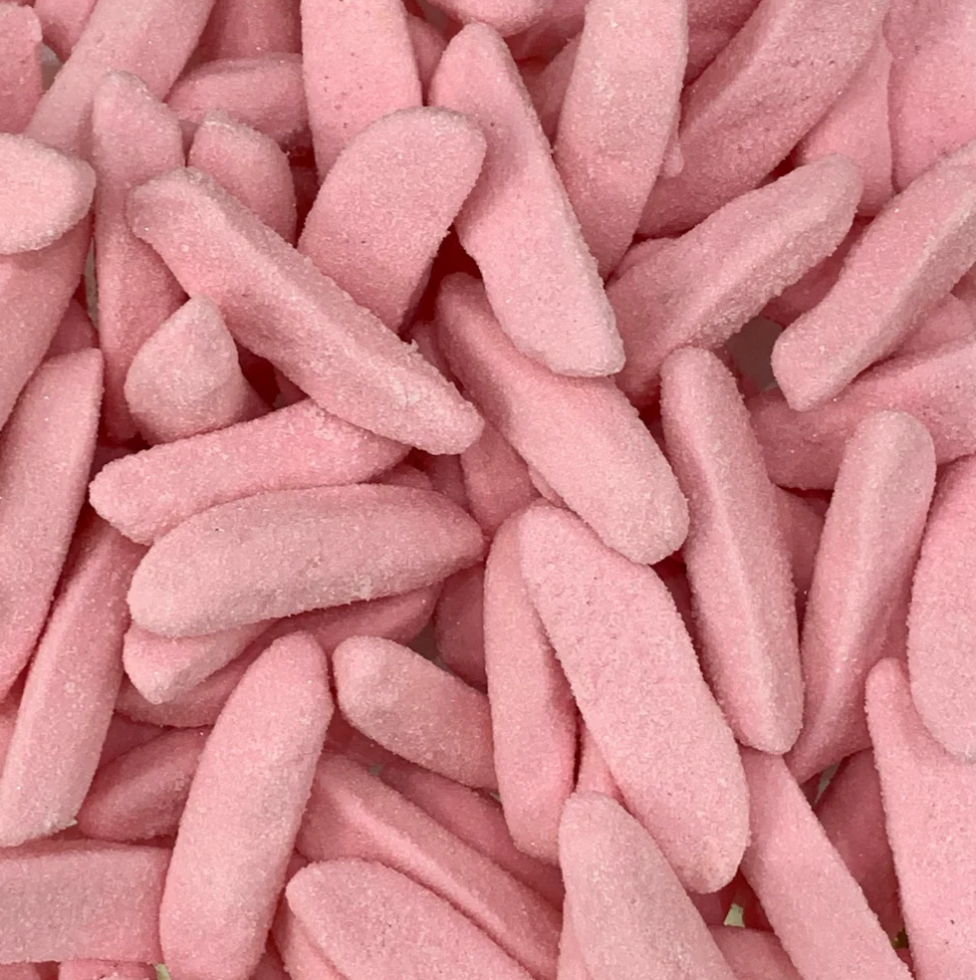 Sour Pink Bananas Swedish Candy