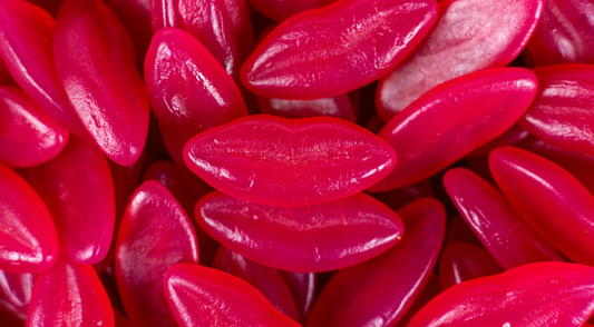 Strawberry Lips Swedish Candy