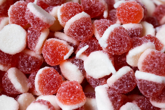 Strawberry Vanilla Drops Swedish Candy