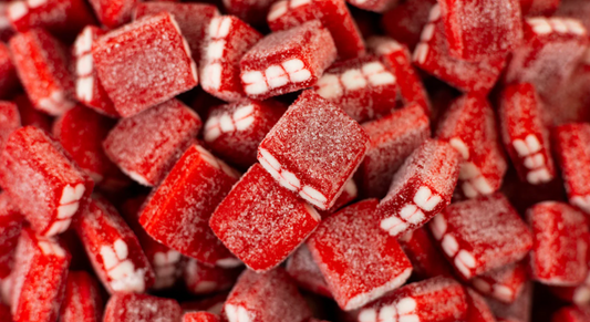 Sour Strawberry Bricks Swedish Candy