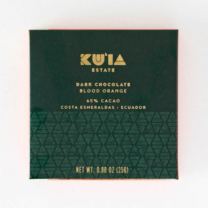 Blood Orange Dark Chocolate Bar