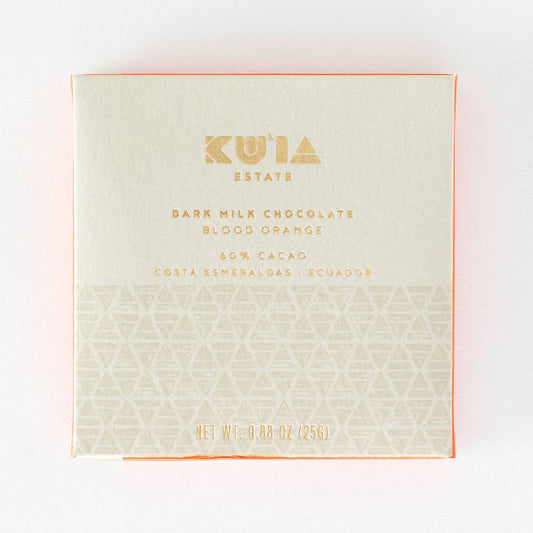 Blood Orange Dark Milk Chocolate Bar