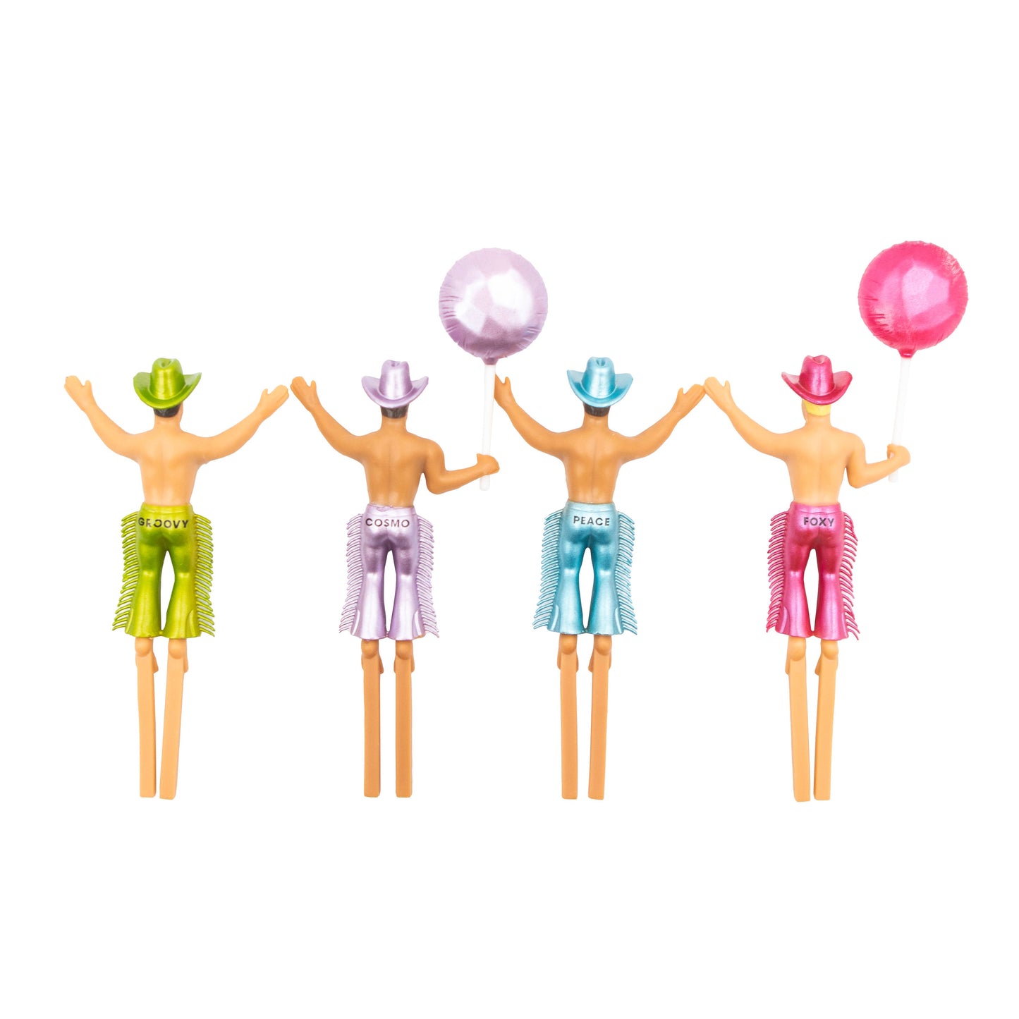 Hunky Cake Topper (4-Pack)
