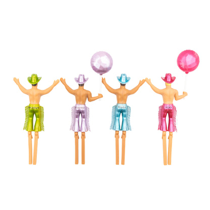 Hunky Cake Topper (4-Pack)