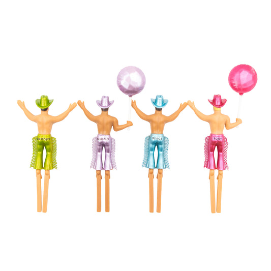Hunky Cake Topper (4-Pack)