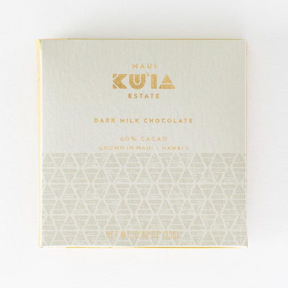 Maui Ku'ia Estate® Dark Milk Chocolate Bar