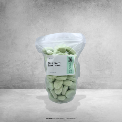 BUBS Sour Fruity Pear Mini Foam Ovals