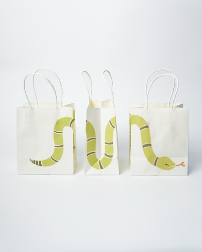 Sssssnake Catcher Paper Gift Bags (x 12)