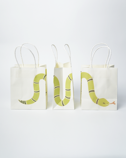 Sssssnake Catcher Paper Gift Bags (x 12)