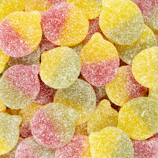 Vegan Fizzy Sour Apples