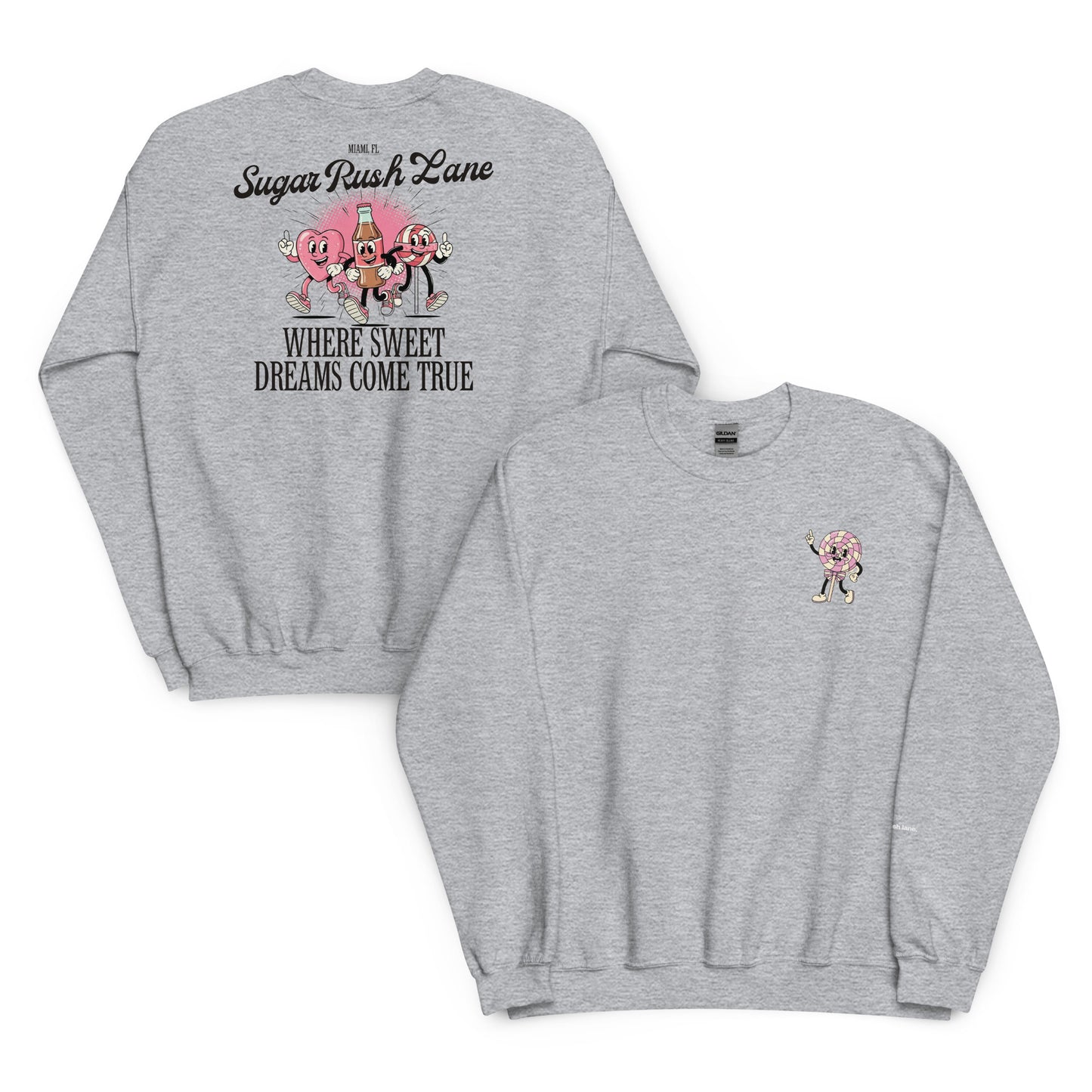 Product mockup Sweet Dreams Unisex Sweatshirt