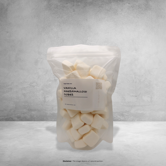 Vanilla Marshmallow Cubes Swedish Candy